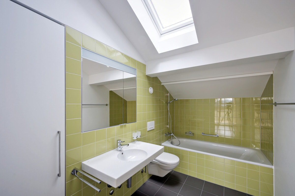 Sanierung der Schosshaldenstrasse 16A+B, 3006 Bern, durch die W2H Architekten. © Manu Friederich