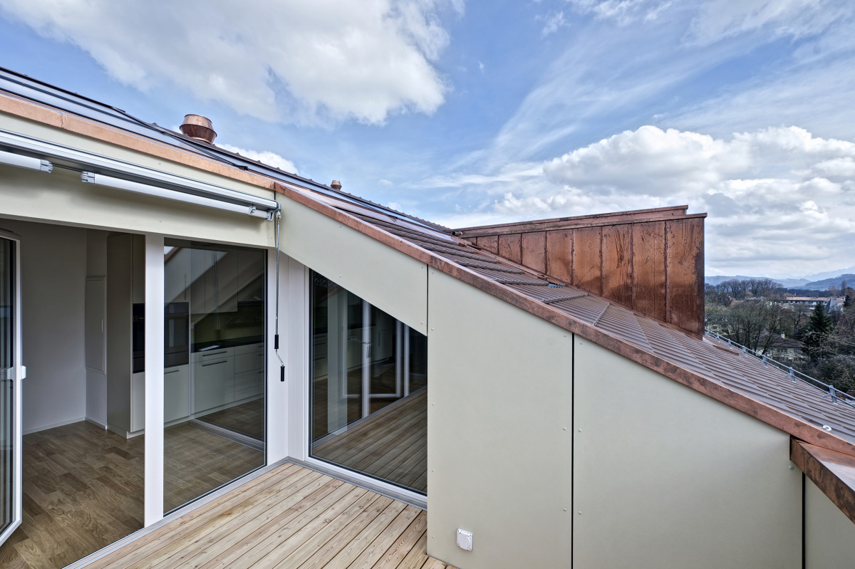 Sanierung der Schosshaldenstrasse 16A+B, 3006 Bern, durch die W2H Architekten. © Manu Friederich